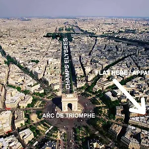  Appartamento Cosy Arc De Triomphe Champs Elysees
